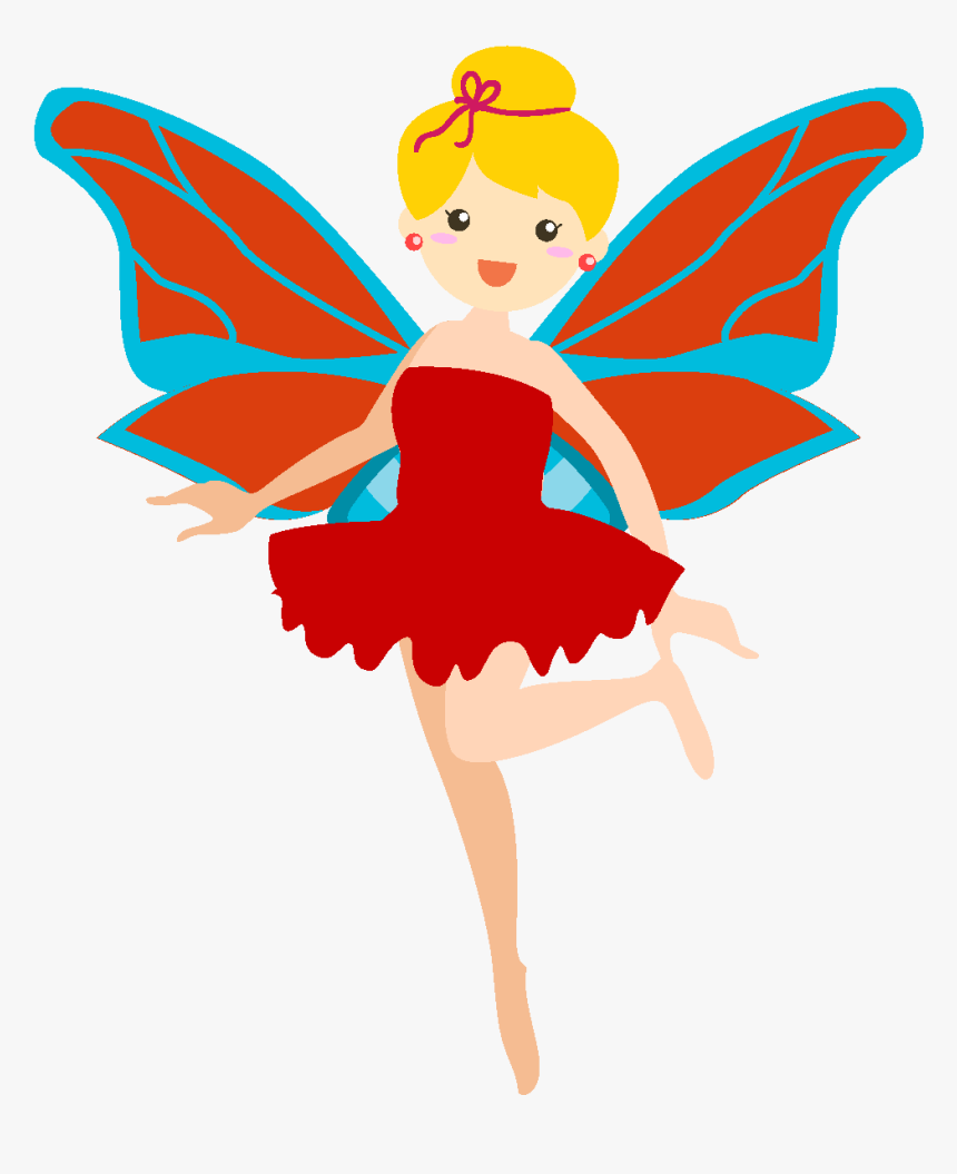 Simple Cartoon Cute Butterfly Girl Cute Girl Butterfly Cartoon, HD