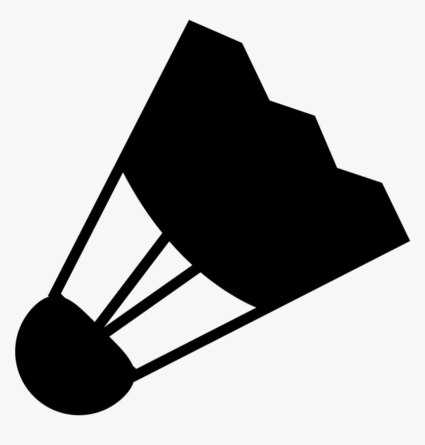 Shuttlecock Silhouette, HD Png Download