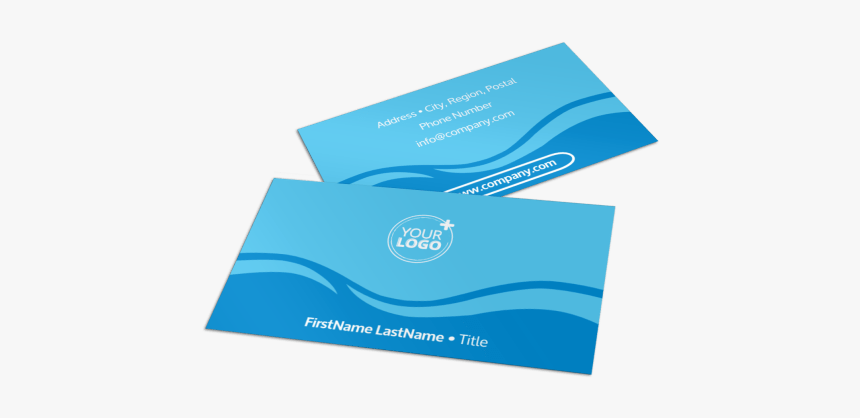 Pool Cleaning Business Card Template Preview - Cleaning Company Business Card, HD Png Download