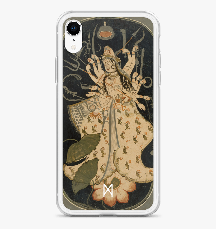 Dt4003 Logo Png White Mockup Case On Phone Default - Mahadevi, The Great Goddess, Transparent Png