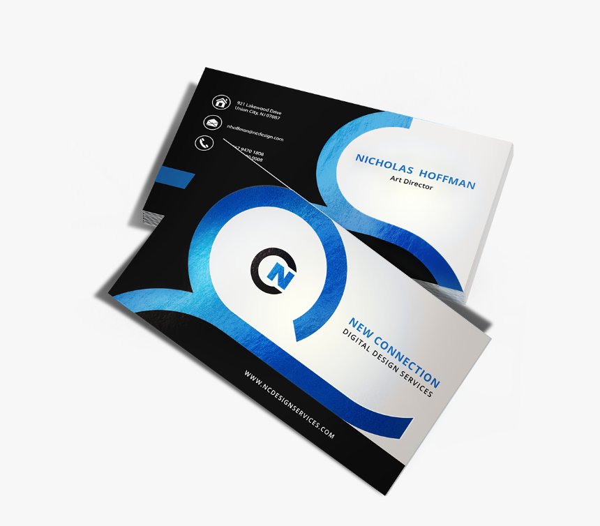 Metallic Business Cards - New Visiting Cards Designs, HD Png Download