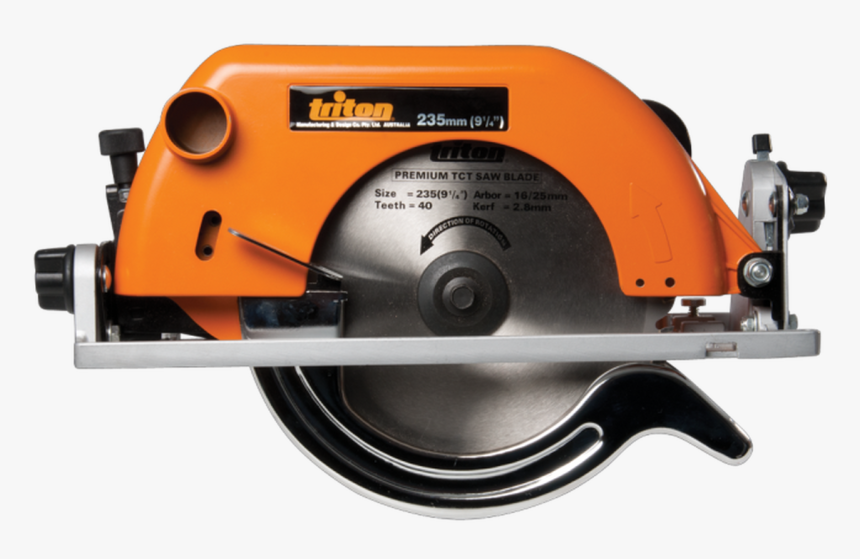 Circular Saw 235mm Triton - Circular Saw, HD Png Download