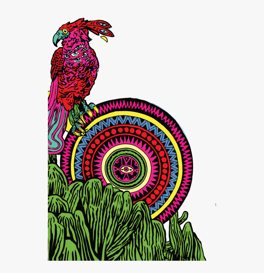 Neon Cactus - Illustration, HD Png Download