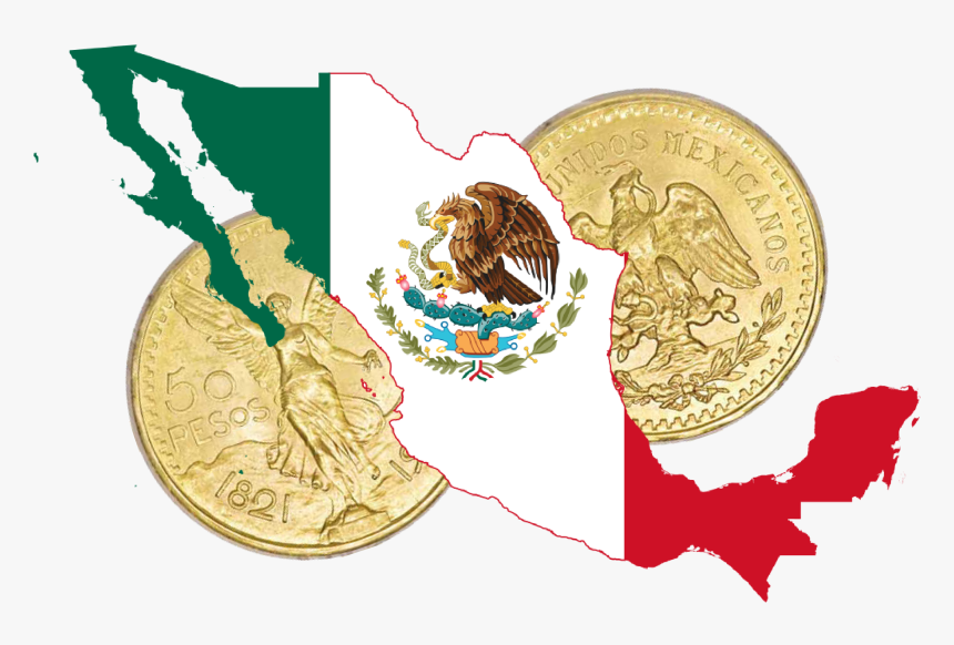 Mexican Flag In Country, HD Png Download