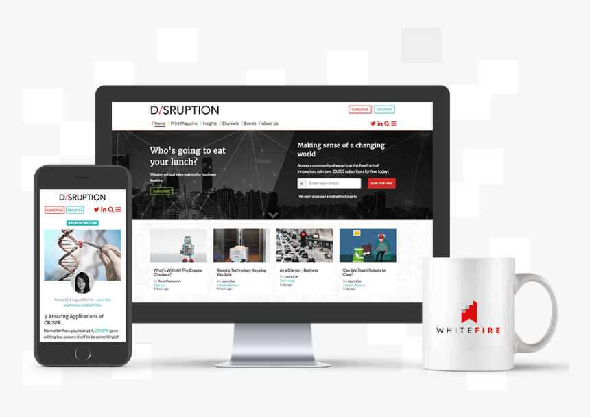 Web Development For Publishers - Girls Blog Design, HD Png Download