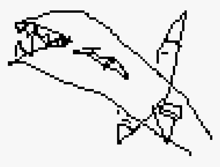 Finding Nemo Shark - Line Art, HD Png Download