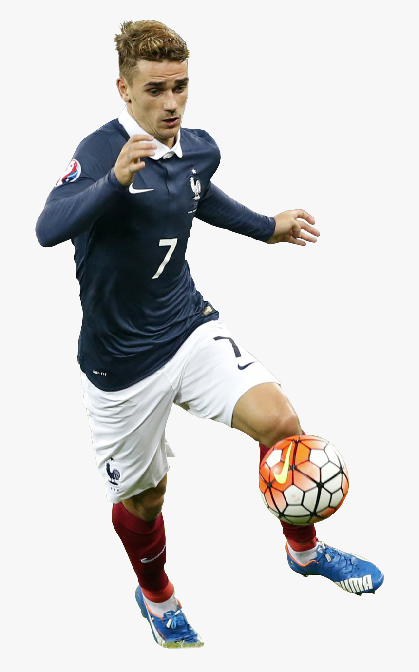 Antoine Griezmann Render - Kick Up A Soccer Ball, HD Png Download