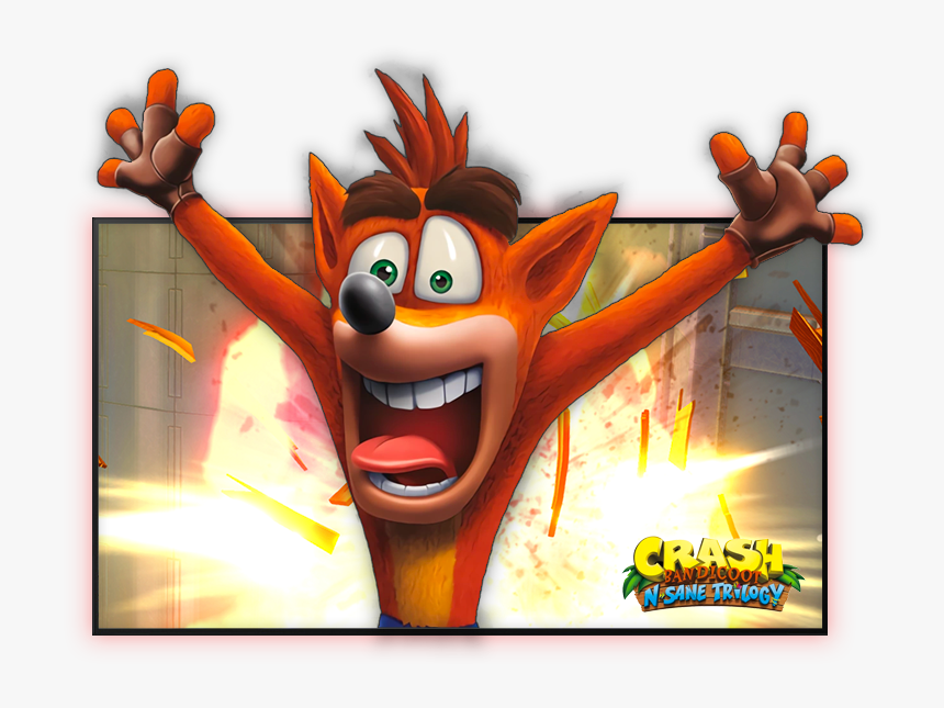 Crash Bandicoot - Cartoon, HD Png Download
