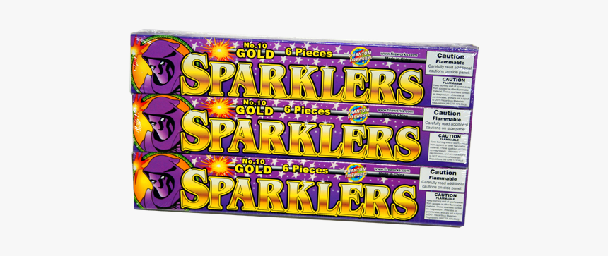 Gold Fireworks Sparklers - Phantom Fireworks, HD Png Download