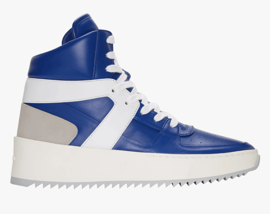 Blue Fear Of God Sneakers, HD Png Download