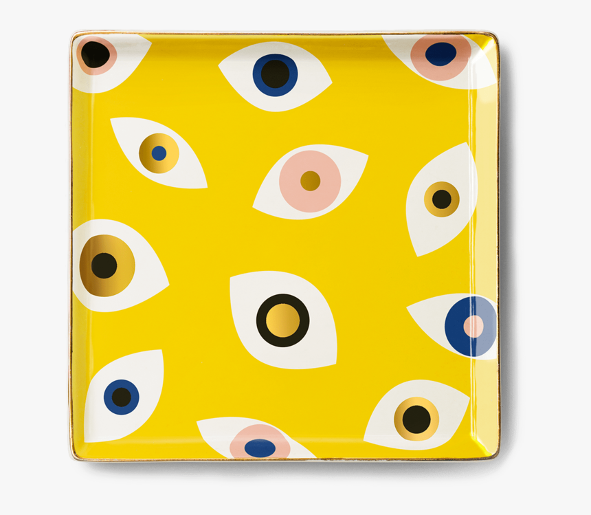 Porcelain Tray Nazar Yellow Product Octaevo 01, HD Png Download