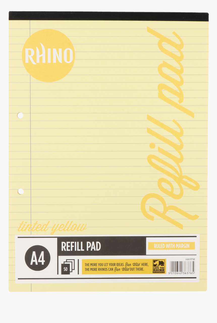A4 Special Education Refill Pad Yellow Tinted Paper - Poster, HD Png Download