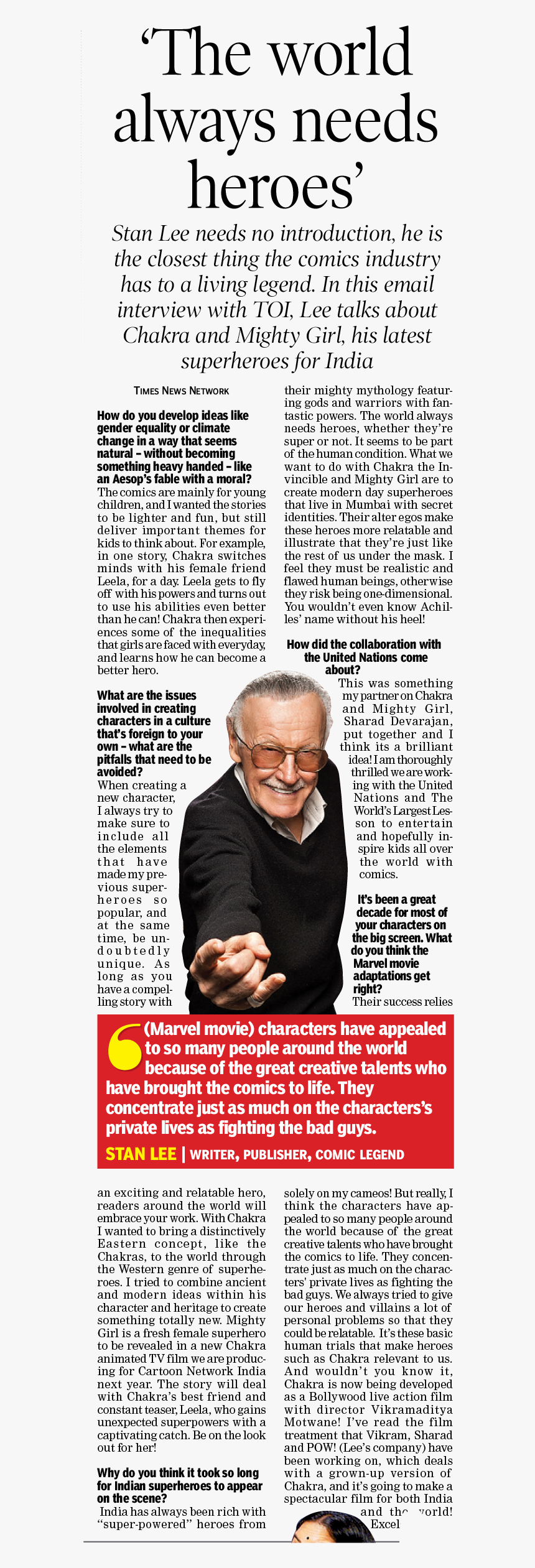 Stan Lee Comic Con Clip - Photo Caption, HD Png Download