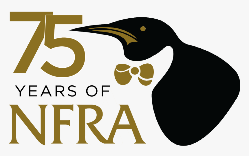 Nfra 75th Anniversary Logo - Flightless Bird, HD Png Download