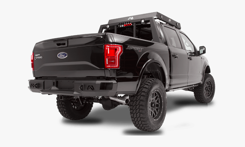 Fab Fours 2009-2014 Ford F150 Rear Bumper - 2019 F150 Steel Rear Bumper, HD Png Download