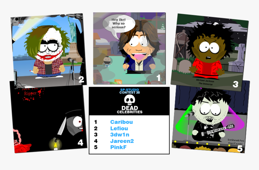 Dead Celebrities - Cartoon, HD Png Download