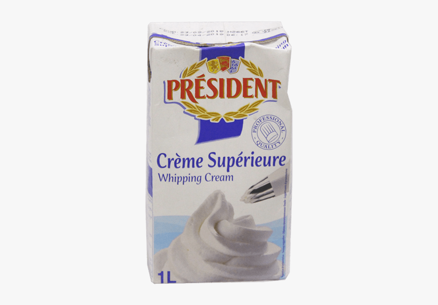 President Whipping Cream 1l - Whipping Cream President 1l, HD Png Download