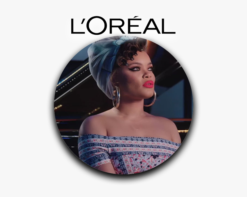 Loreal-wlogoshadow - L Oreal, HD Png Download