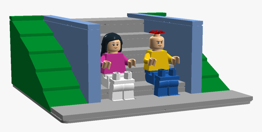 “this Is A Model I’ve Done Based On A Scene From The - Lego Phineas And Ferb, HD Png Download