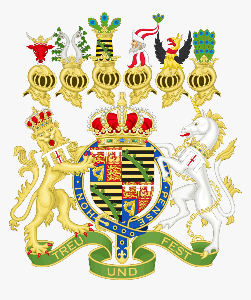 Saxe Coburg Gotha Coat Of Arms, HD Png Download