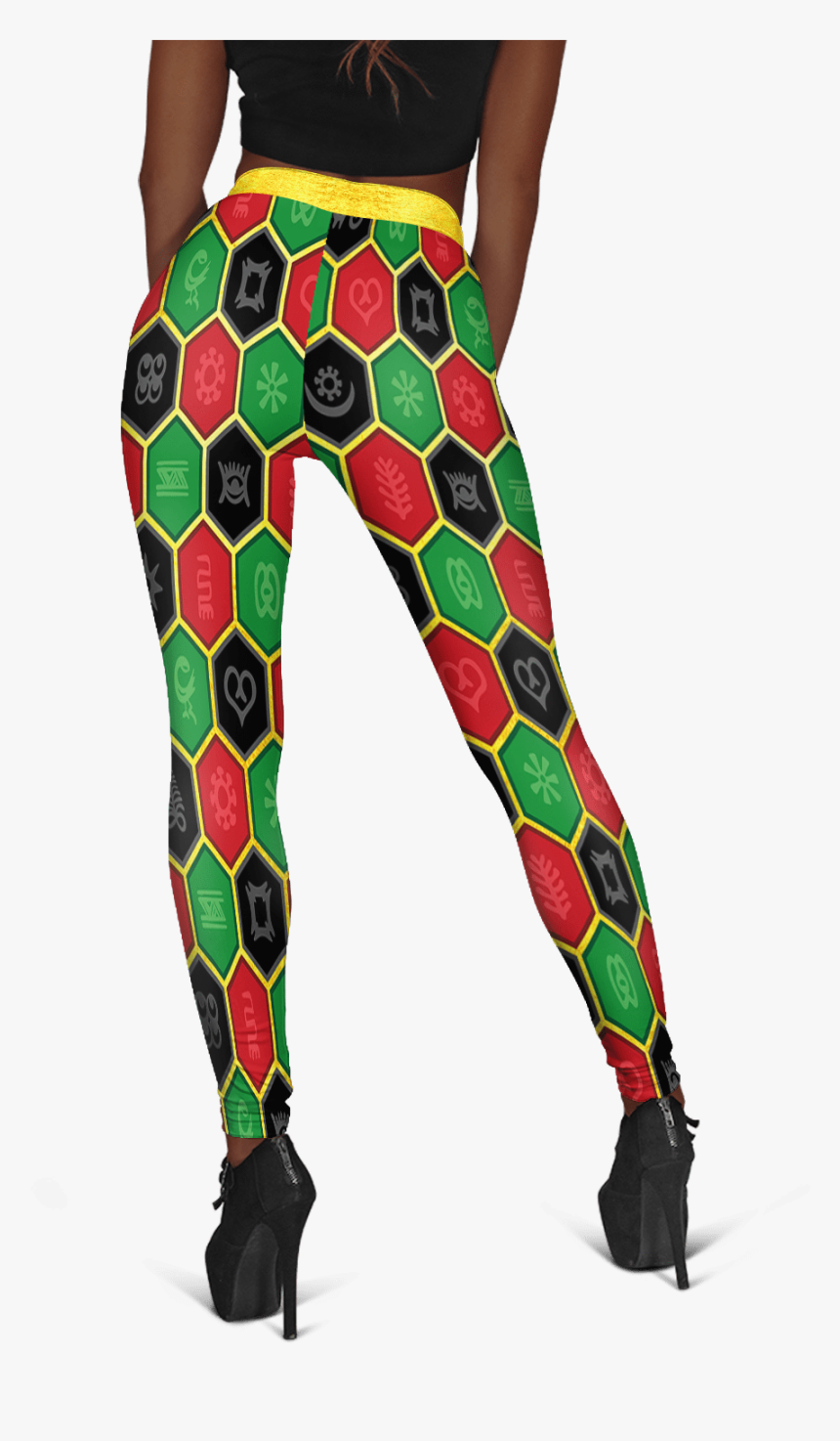 Rbg Honeycomb Leggings 
 Class - Ankh, HD Png Download