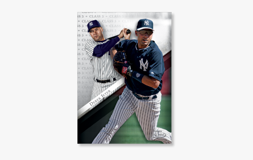Derek Jeter 2019 Topps Gold Label Baseball Poster - 2019 Topps Gold Label, HD Png Download