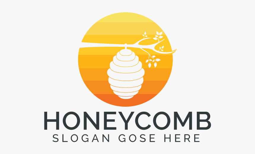 Honeycomb Logo Design - Graphic Design, HD Png Download