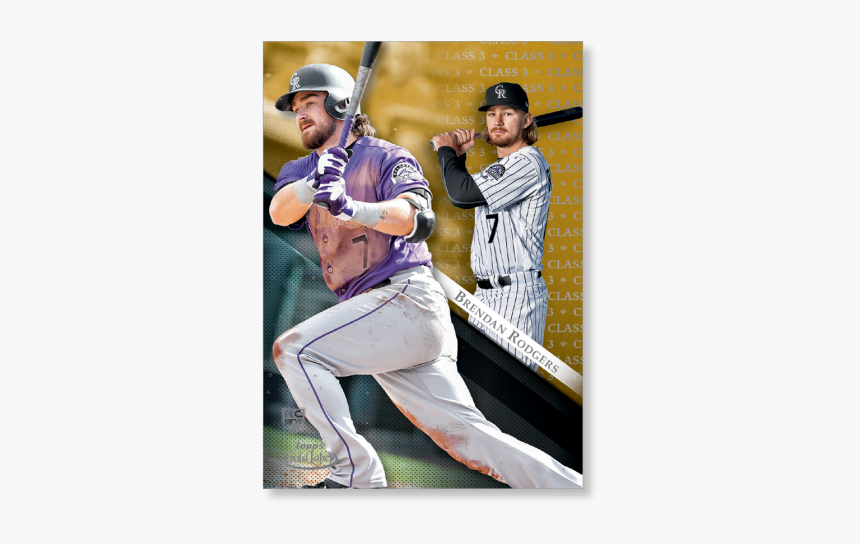 Brendan Rodgers 2019 Topps Gold Label Baseball Poster - College Softball, HD Png Download