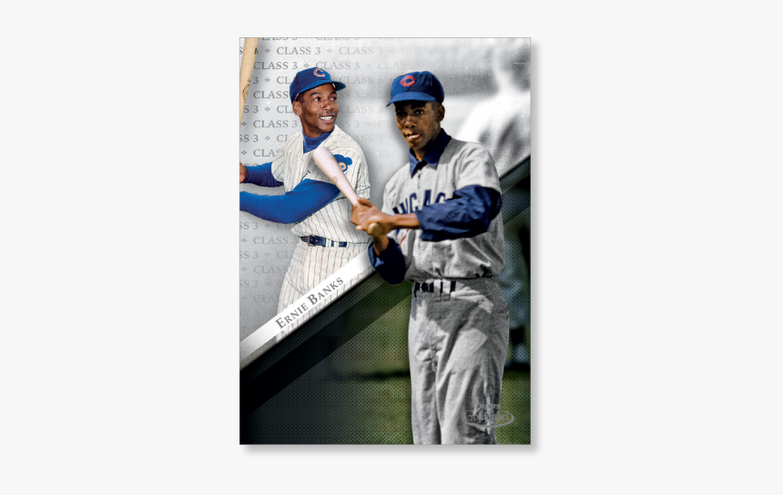 Ernie Banks 2019 Topps Gold Label Baseball Poster - Baseball Player, HD Png Download