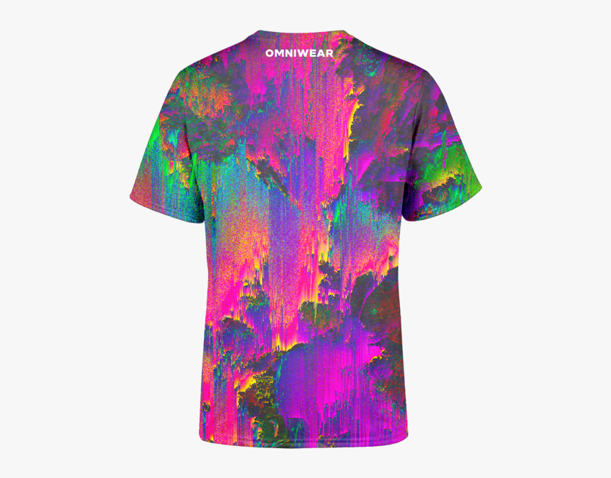 Iridescent Oil Paint T-shirt - T-shirt, HD Png Download