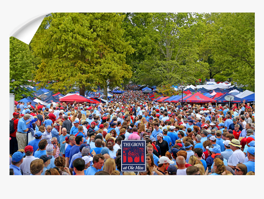 Ole Miss Rebels - The Grove, HD Png Download