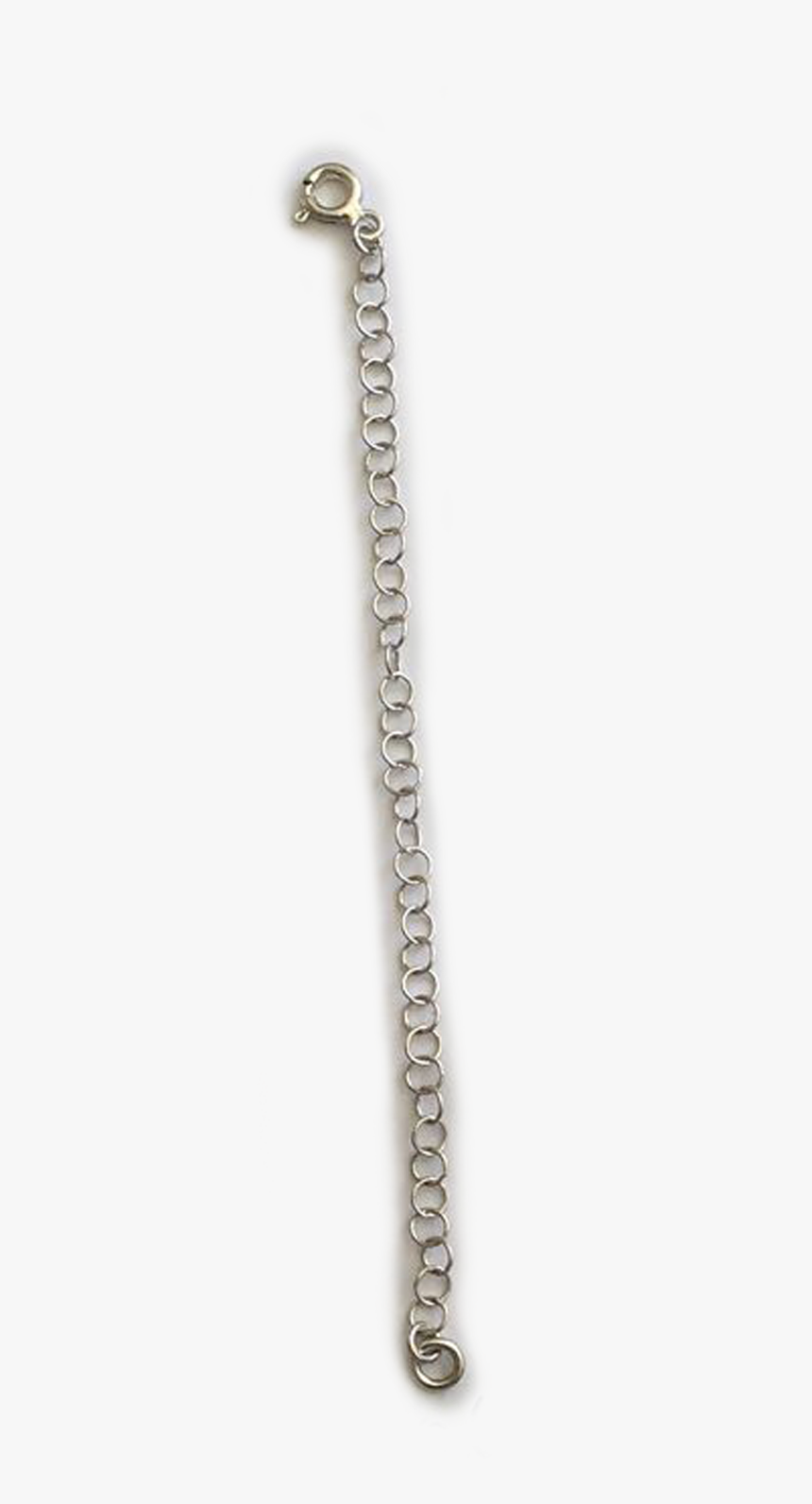 Sterling Silver Chain Extender - Chain, HD Png Download