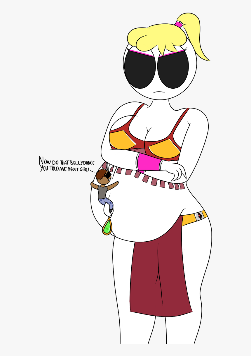 Bellydancer - Cartoon, HD Png Download