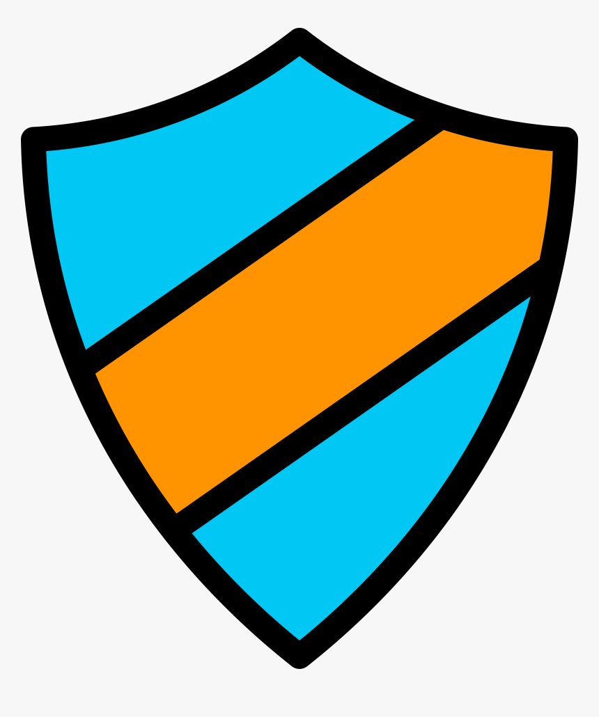 Emblem Icon Light Blue-orange, HD Png Download