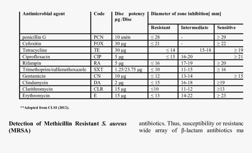 Clindamycin Zone Of Inhibition, HD Png Download