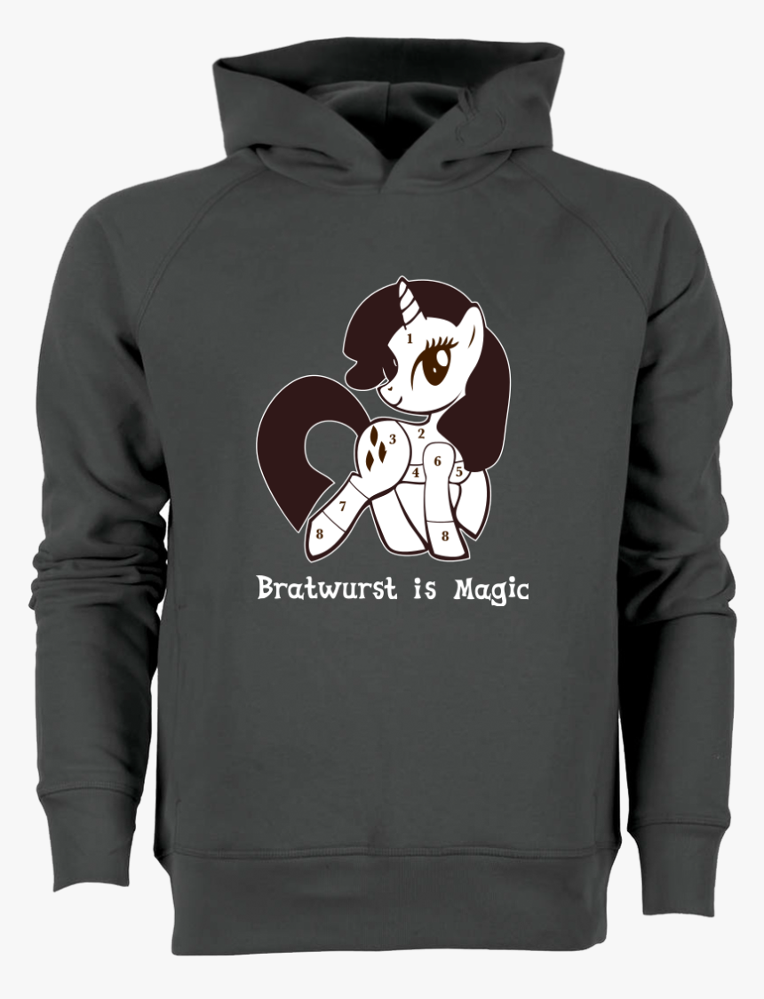 Bratwurst Is Magic Sweatshirt Stanley Hoodie Dark Grey - Lars Oder So Merch, HD Png Download