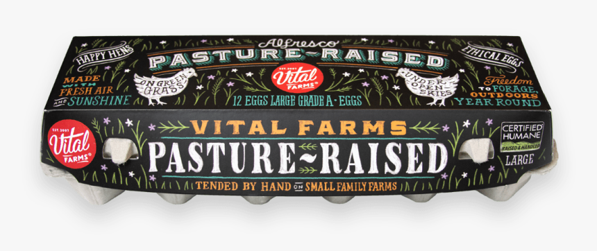 Vital Farms Egg Label, HD Png Download