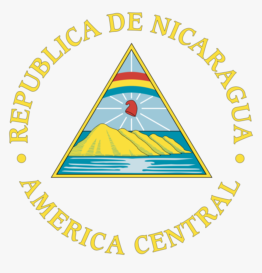 Nicaragua Logo Png Transparent - Coat Of Arms Of Nicaragua, Png Download