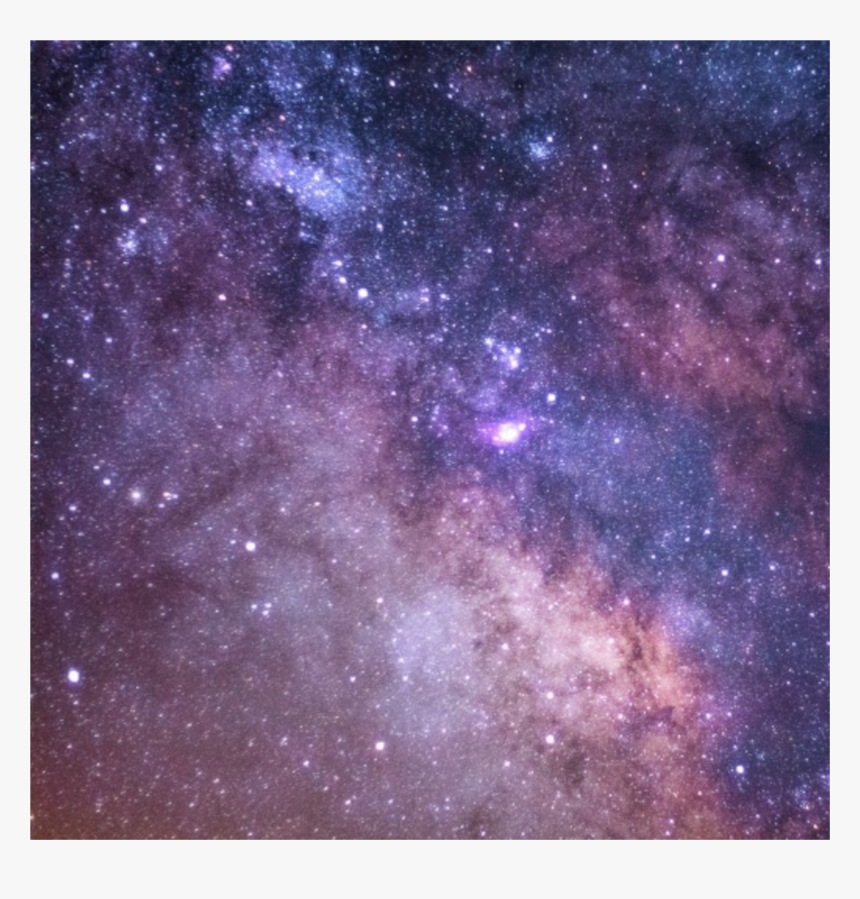 #star #stars #galaxy #milkyway #purple #blue #pink, HD Png Download