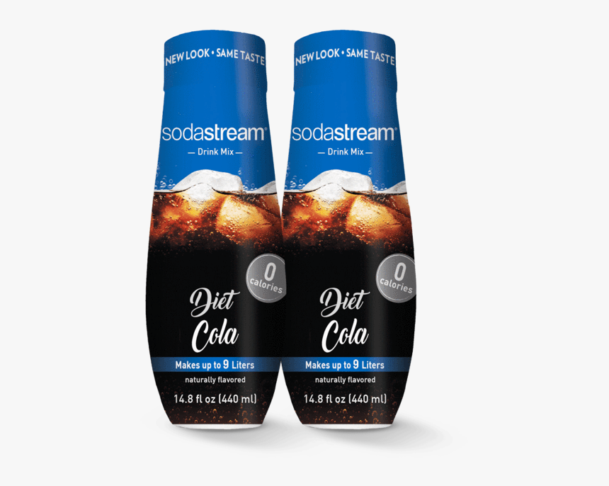 Diet Cola 2 Pack - Soda Stream Flavors Diet, HD Png Download