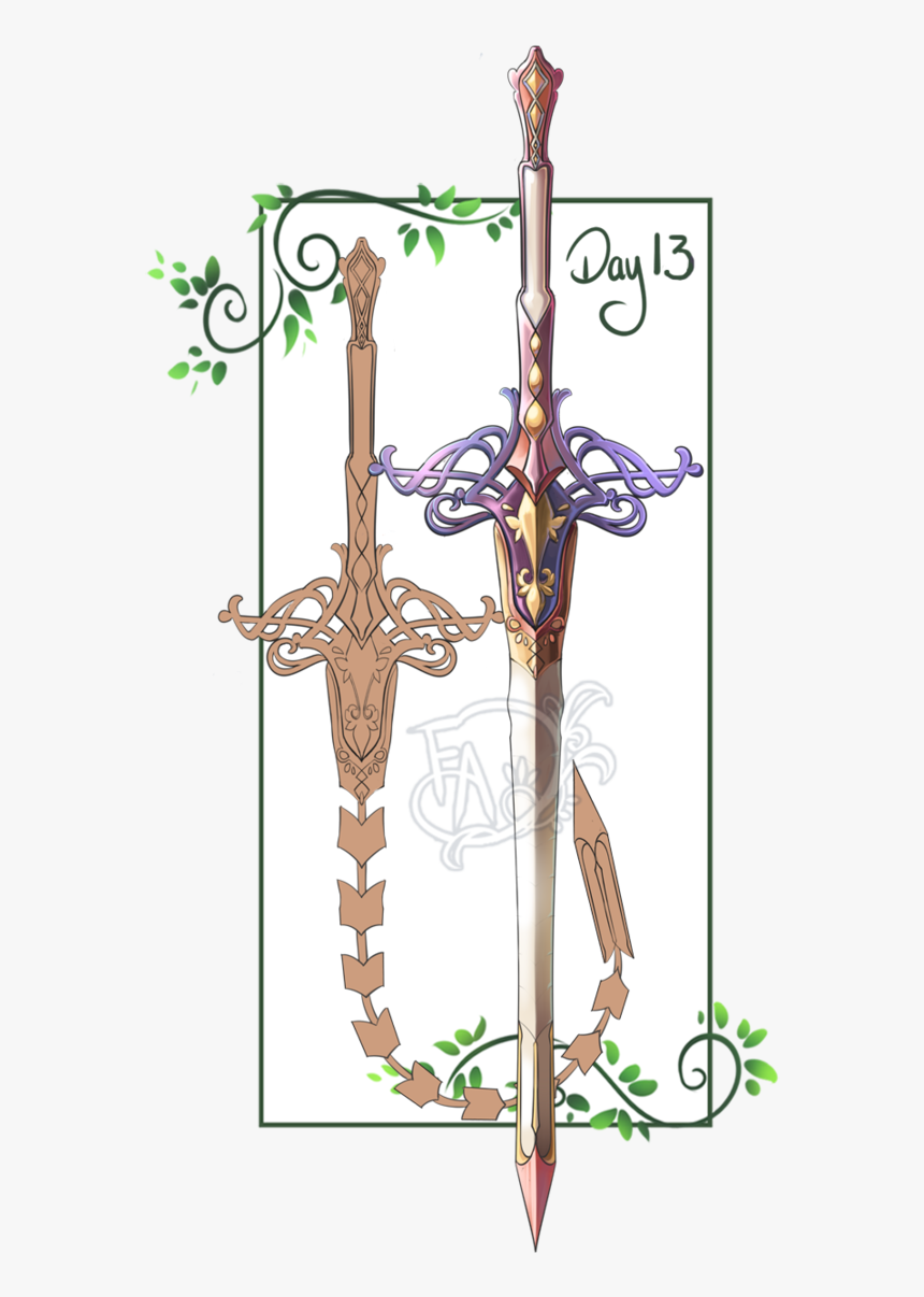 Katana Sword With Scabbard - Weapon Designs Ideas Fantasy, HD Png Download
