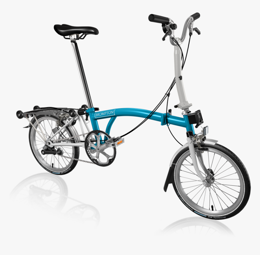 M3r Lagoon-papyrus - Brompton M6r Racing Green, HD Png Download