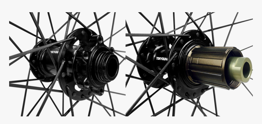 Mtb Bladed Spokes Hubs, HD Png Download