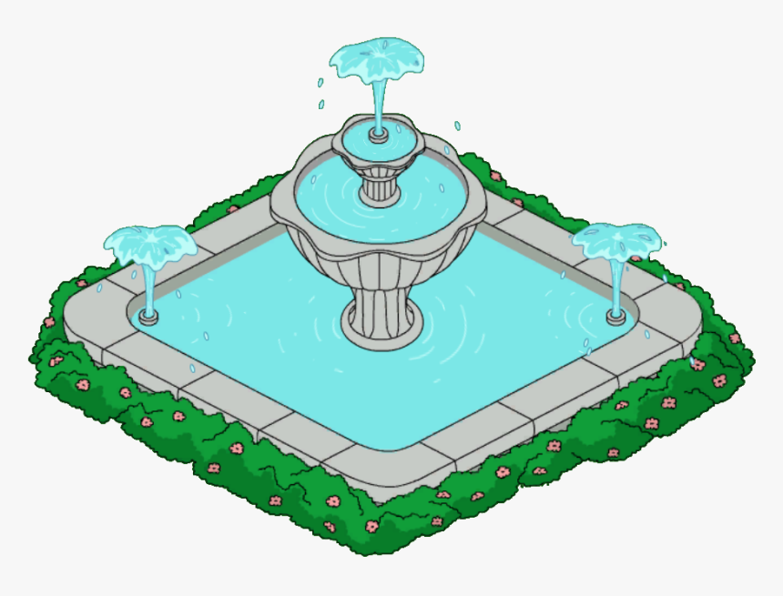 Sexy Picture Png - 2d Fountain Clipart, Transparent Png