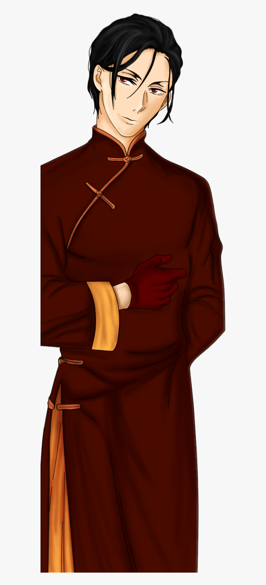 My Drawing Of Sebastian In Ch147 

the Chinese Sebastian - Active Shirt, HD Png Download