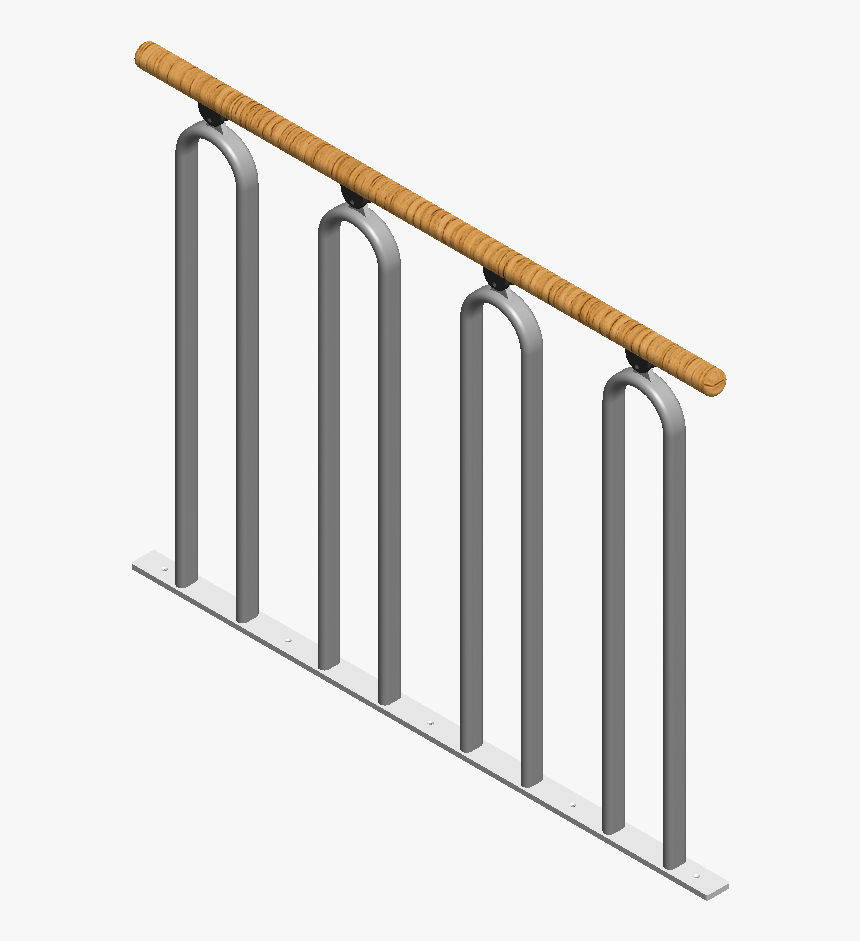 Round - Handrail, HD Png Download