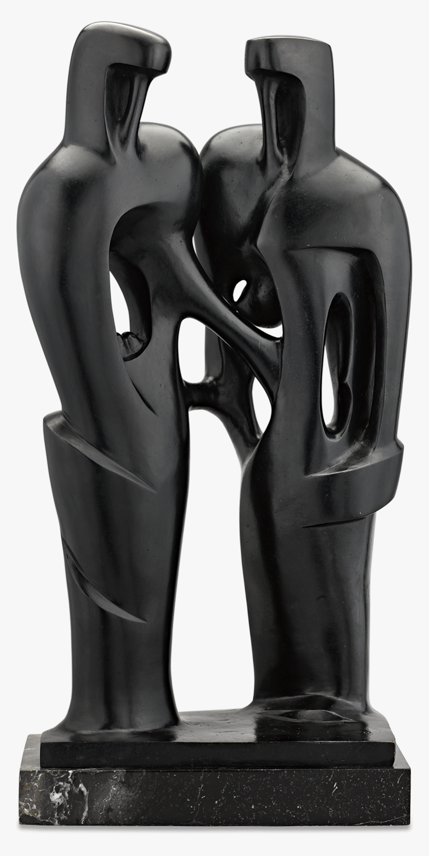 Couple By Agustin Cárdenas - Statue, HD Png Download