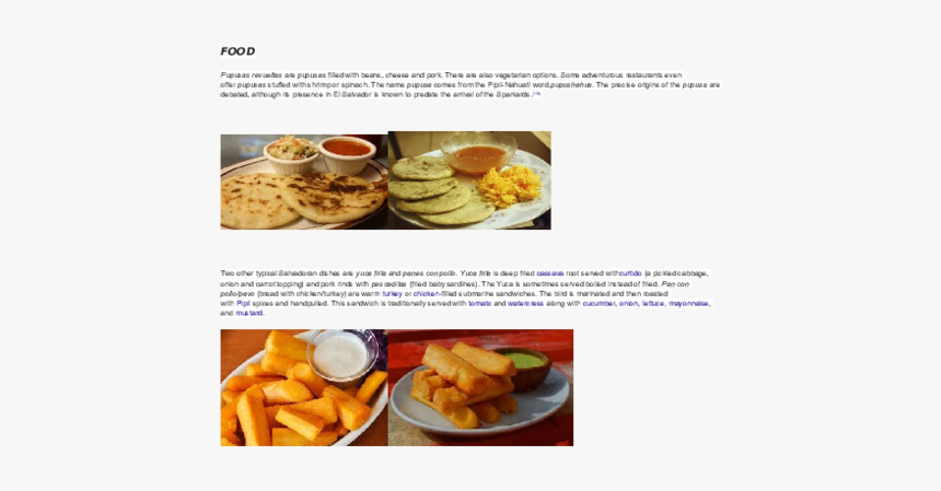 Pupusas Salvadorenas, HD Png Download