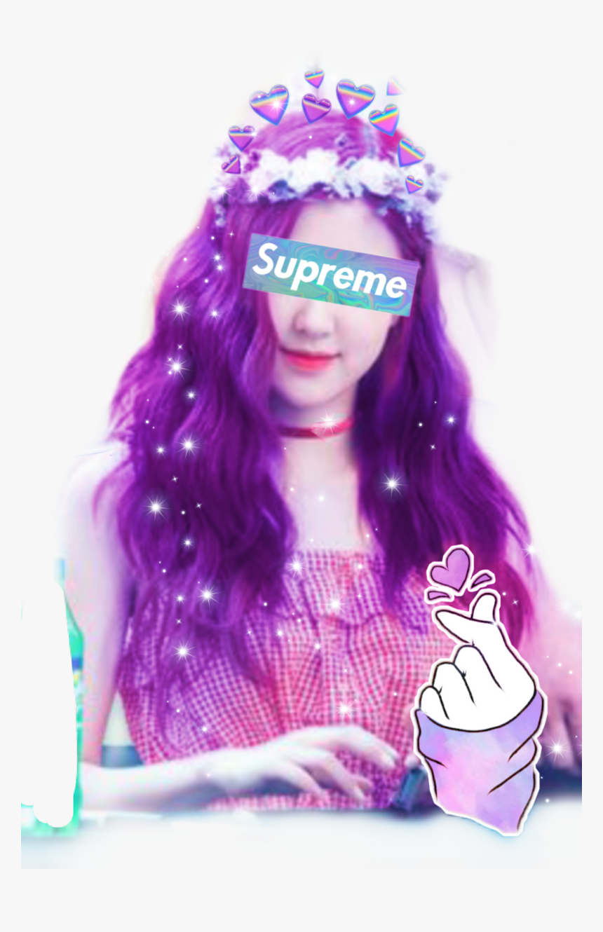 #blackpink #rosé Ai Yeu Rosé Khong Nao - Blackpink Rose Flower Crown, HD Png Download