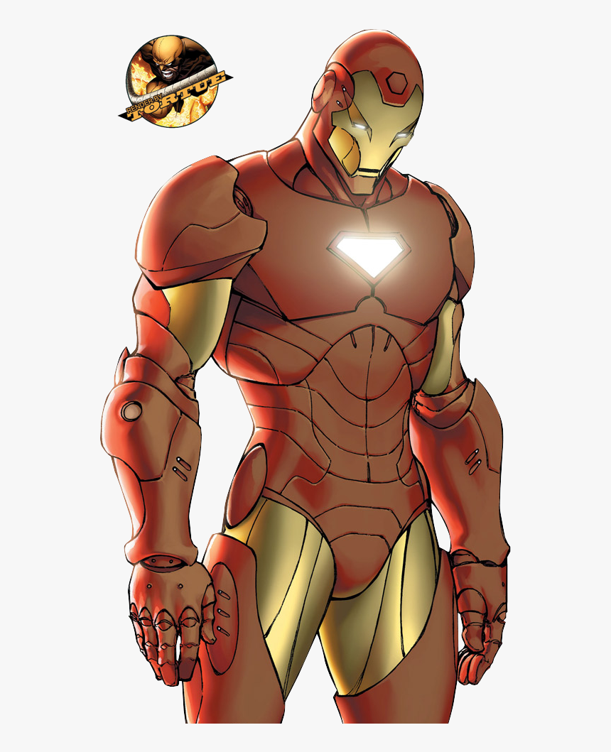 Iron Man Comic Png, Transparent Png